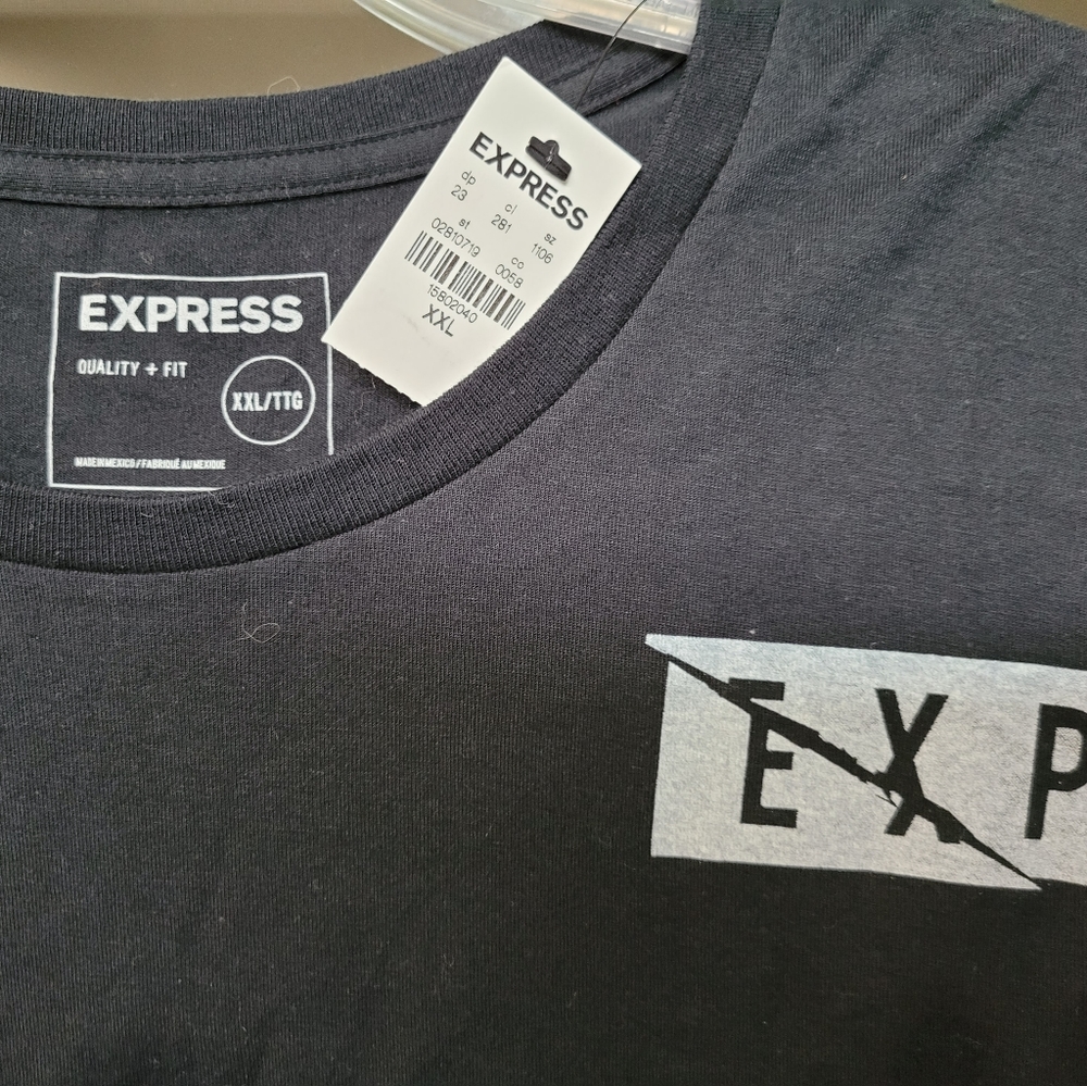 Express EXP NYC LOGO CREW NECK GRAPHIC TEE - Picture 3 of 4